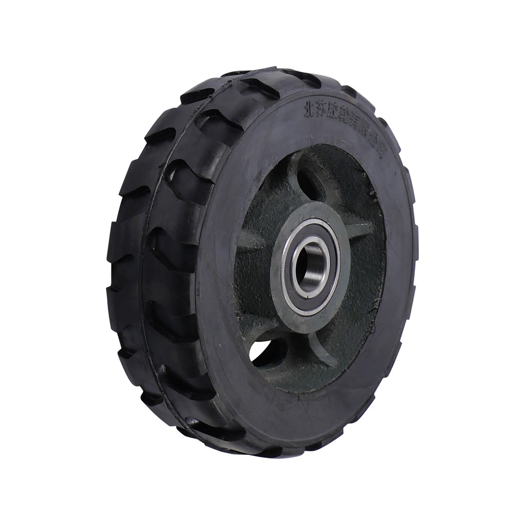 Loose wheel 250 x 70mm massive rubber