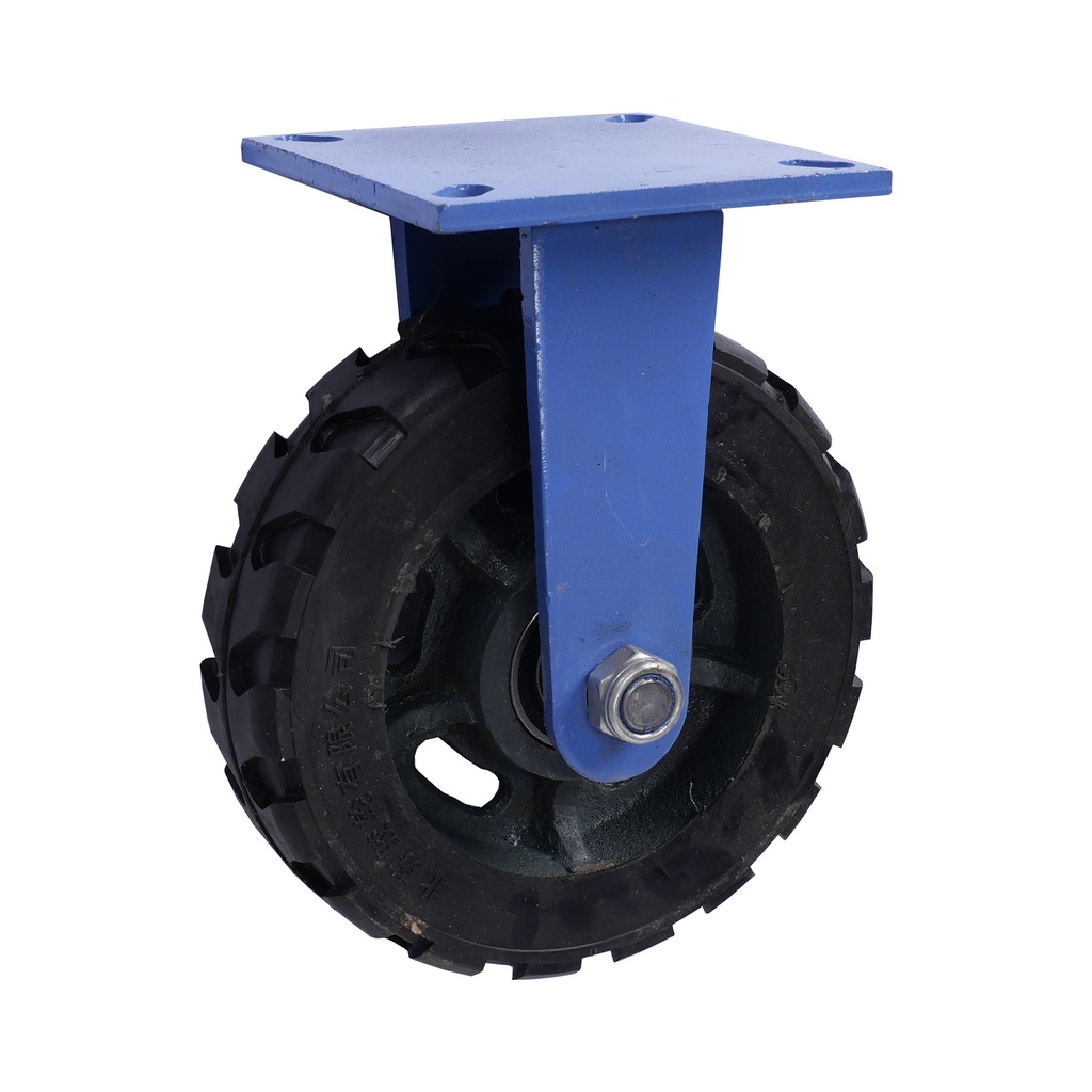 [WSHT10RF] Fixed castor 245 x 70mm rubber