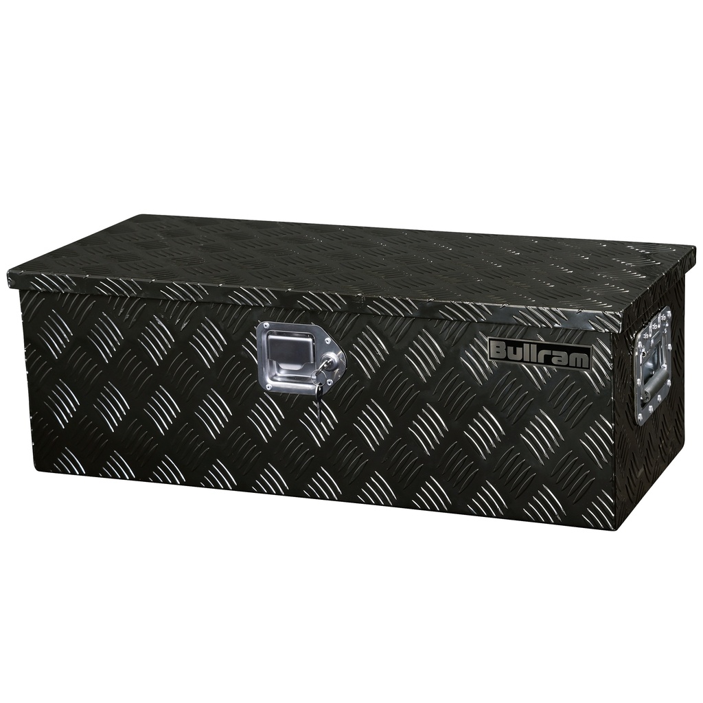 Jobsite box checkerplate medium black coat