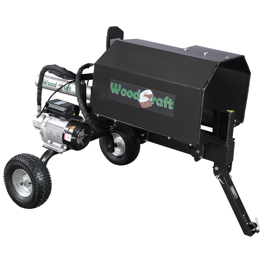 [LS12ED] Woodcraft elektrischer Holzspalter 12 Tonnen horizontal