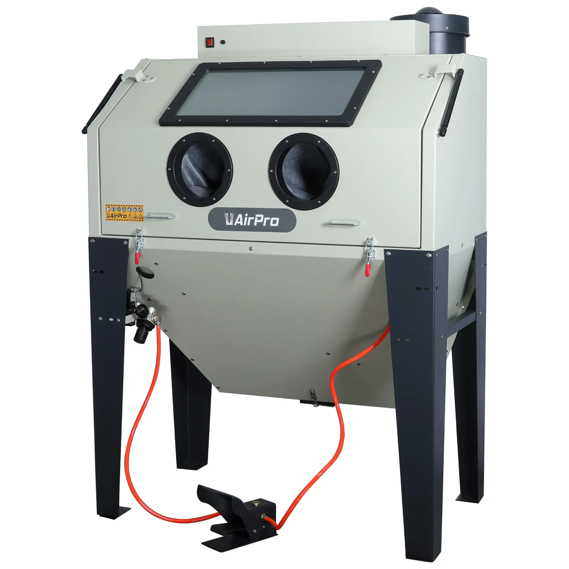 [SB42AB] Sandblasting cabinet 420L with front door