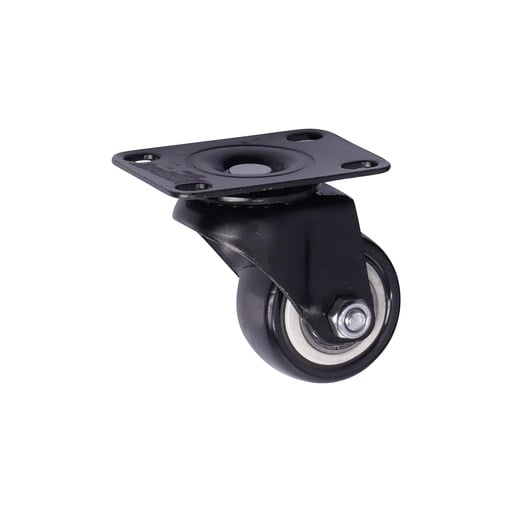 [W040PS] Swivel castor 40 x 22mm PU