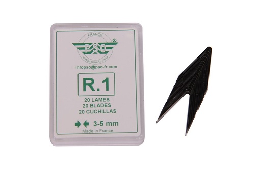 [PSMR1] Blade set for tyre regroover 20pcs R1