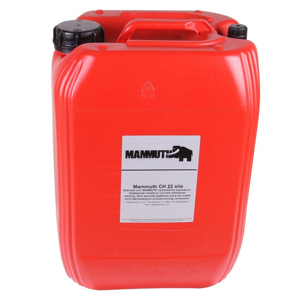 Mammuth hydraulic oil 20L CH22