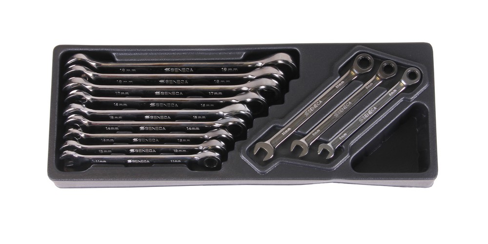 One way gear wrenches set 12 pieces professional