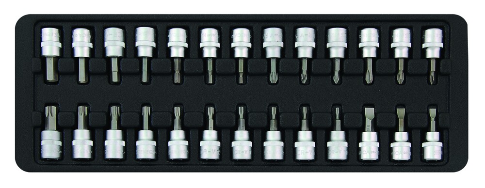 [910039] Bit Einsatz 3/8" 26 tlg