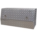 Bullram jobsite box checkerplate with door