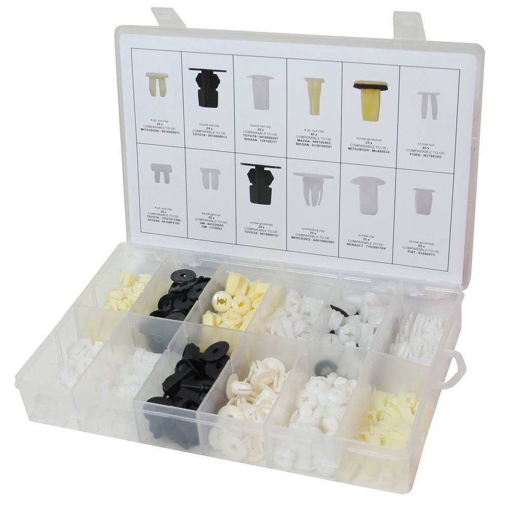 [XP350PBA] Locking nut assortment 350 pieces