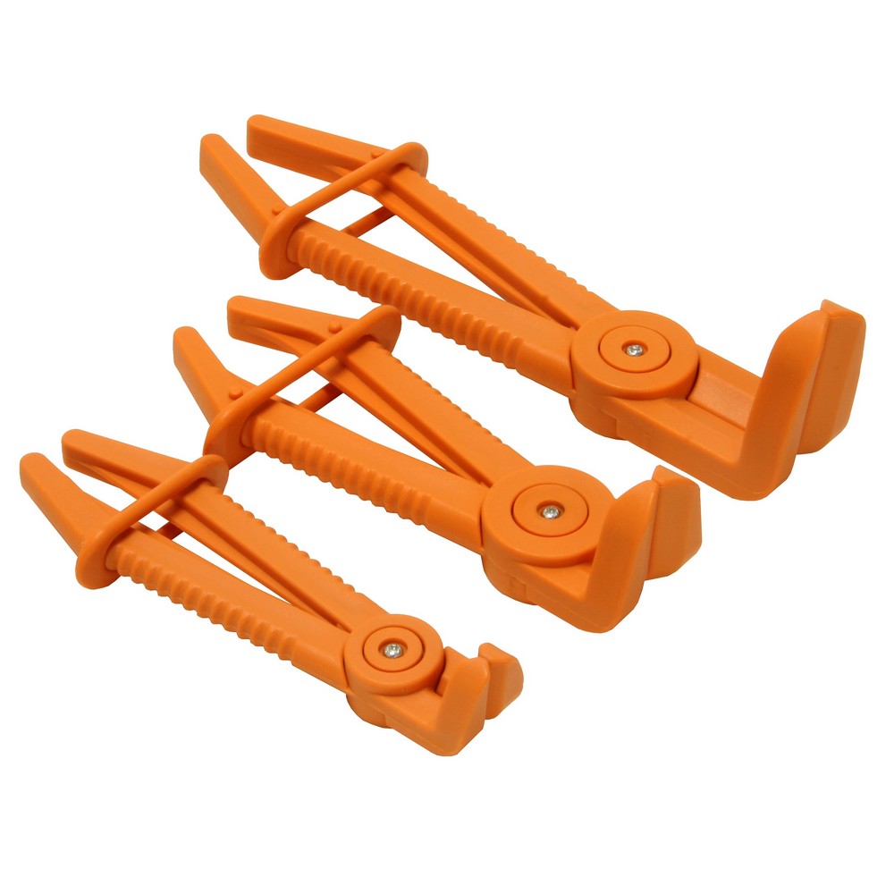 Hose clamp pliers set 90 degrees 3 pieces