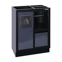Base cabinet with trash bin and paper holder STARX
