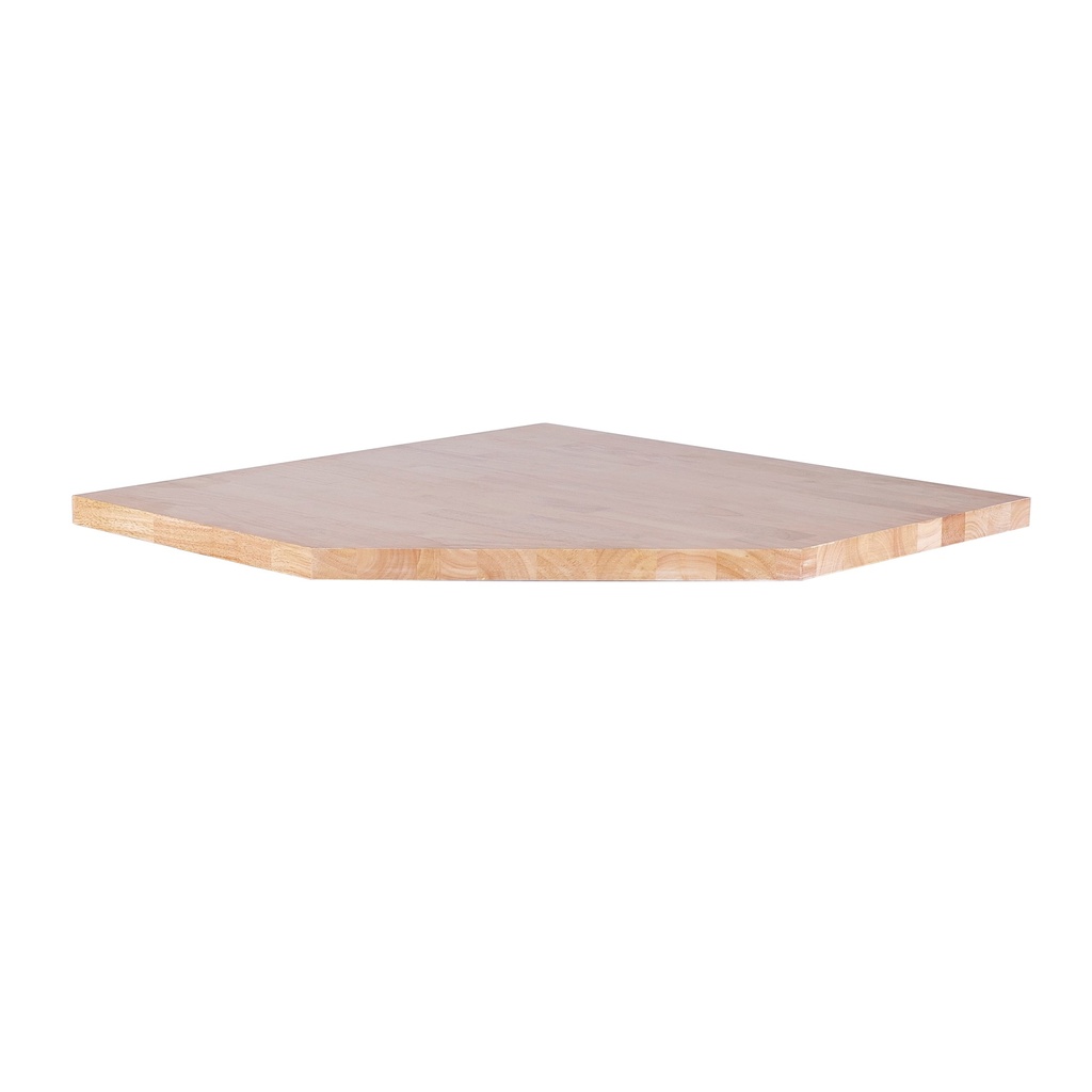 Werkblad Massief hout voor hoekkast 864 x 36 x 864 x 1223mm