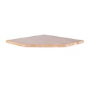 Werkblad Massief hout voor hoekkast 864 x 36 x 864 x 1223mm STARX