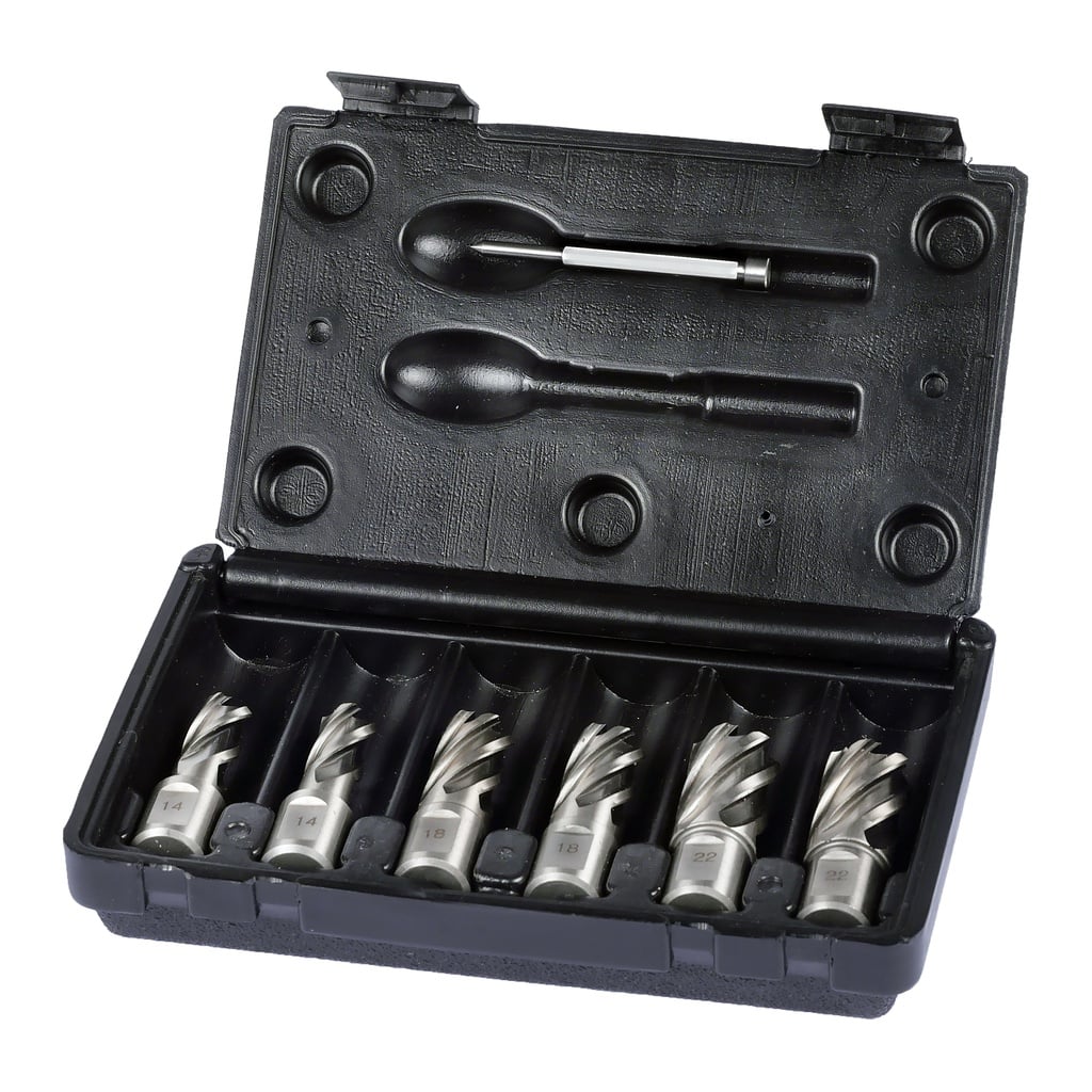 Set de carottage HSS/M2 - 7 pièces