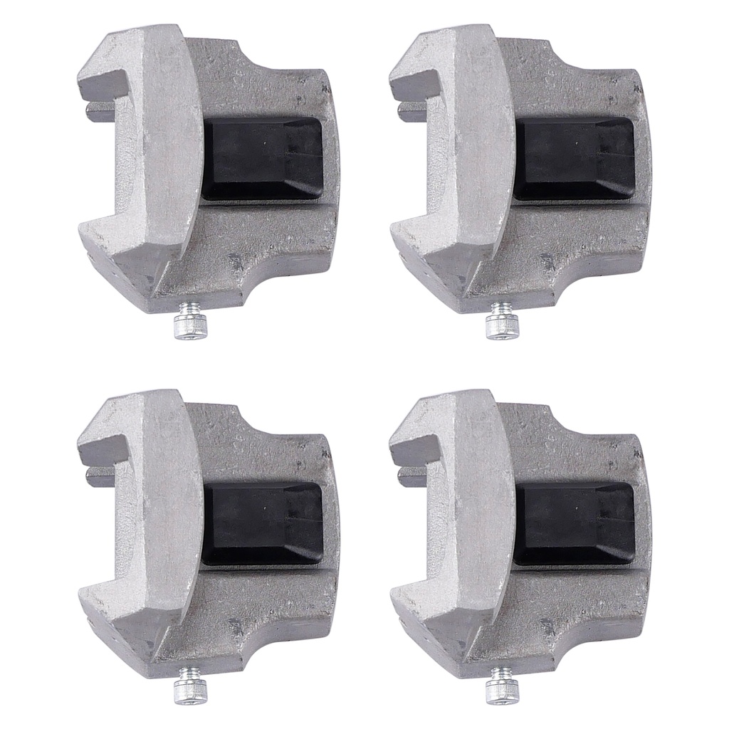 Protective adapter set for alloy wheels