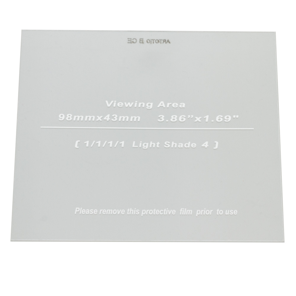 [MPSH0501] Set lasvensters buitenzijde 5 delig