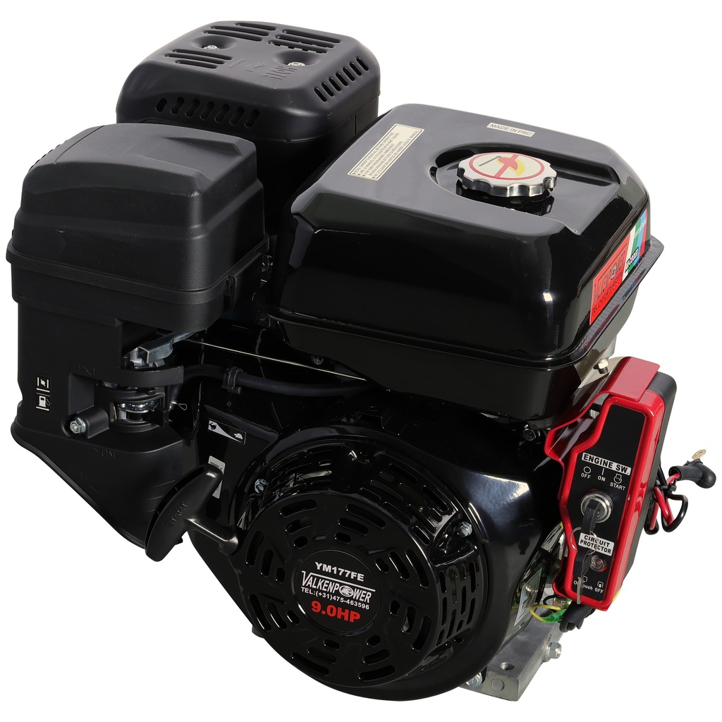 [YM177FE254] Valkenpower gasoline engine E-start 7.5 hp shaft size 25,4mm