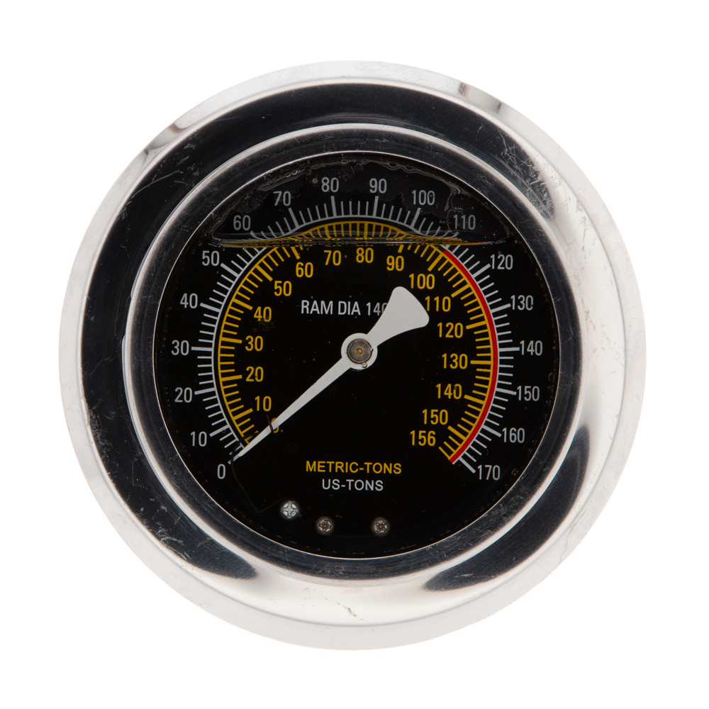 Manometer for shop press SP100HAL