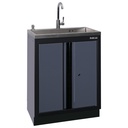 Base cabinet with sink