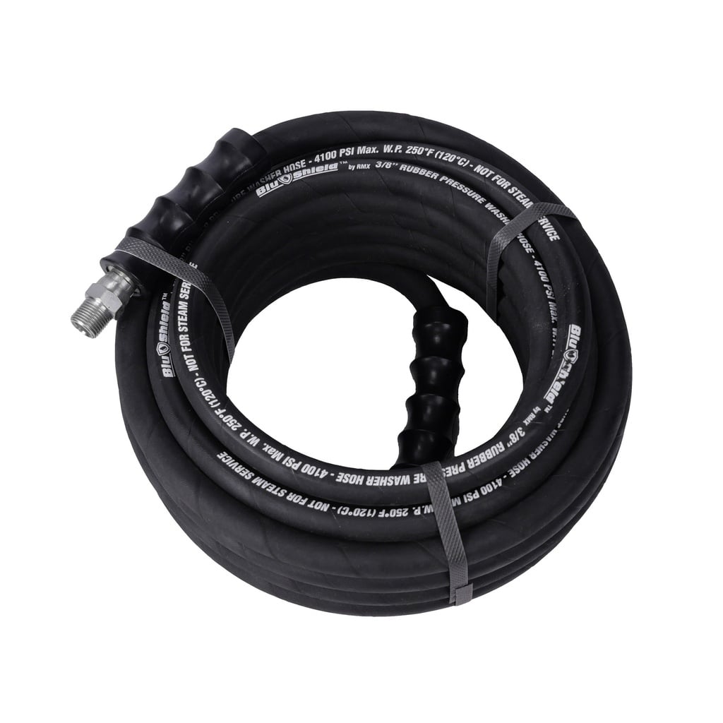 Blushield Rubber hogedrukreiniger slang aramide gevlochten 10mm x 20mtr
