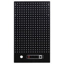 Tool wall with power strip 615 x 1052mm