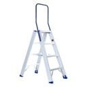 Échelle double en aluminium à 3 marches