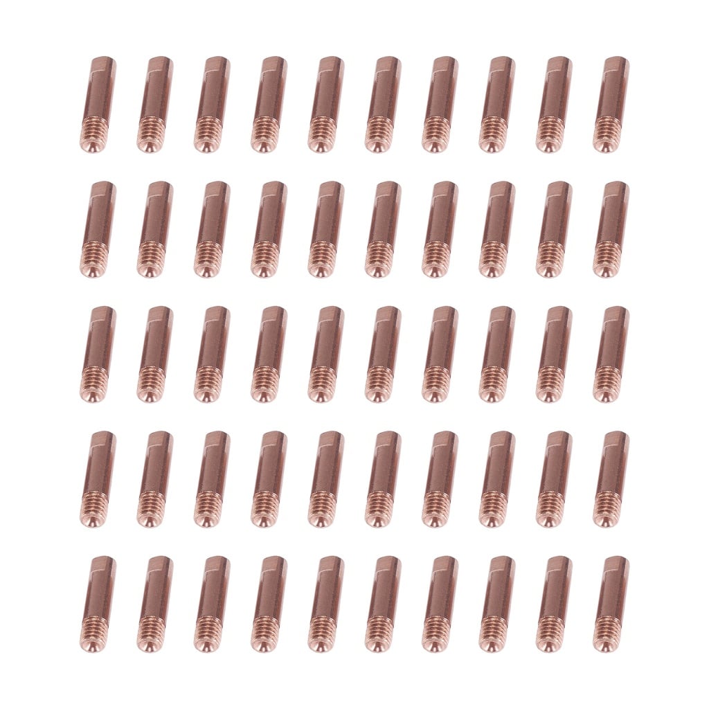Contacttip voor aluminium M6 0,8mm 25mm 50 stuks