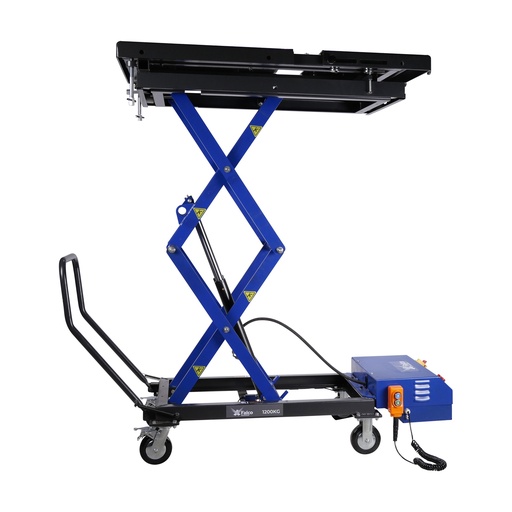 [LT1200E] Mobile electric battery lift table 1200kg
