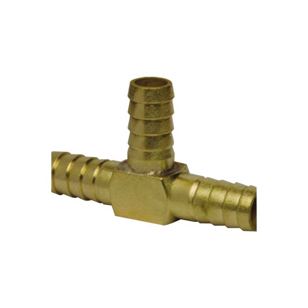 Copper T connector tube 6mm