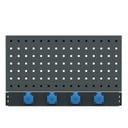 Tool wall with power strip Expert