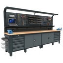 Bullram industrial workbench (fixed cabinets) EXPERT