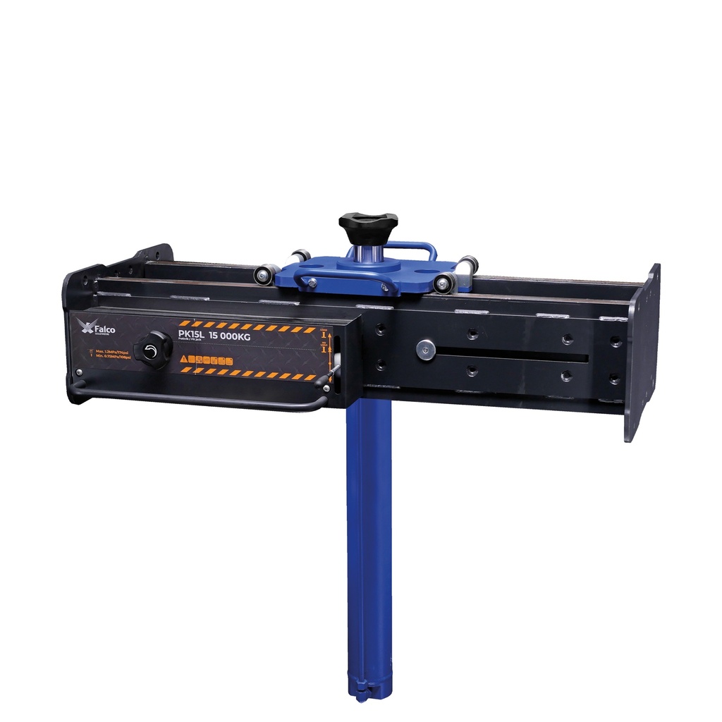 Cric de fosse hydraulique pneumatique 15 t cylindre long