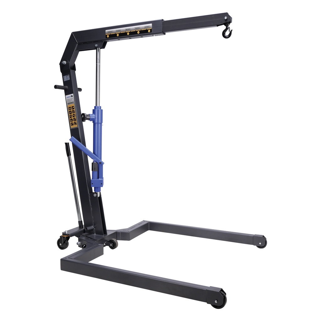 [CE1TPW] Shop crane quicklift 1 ton parallel base