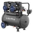 Compressor oil free 2x1.8hp 40L tank 230V