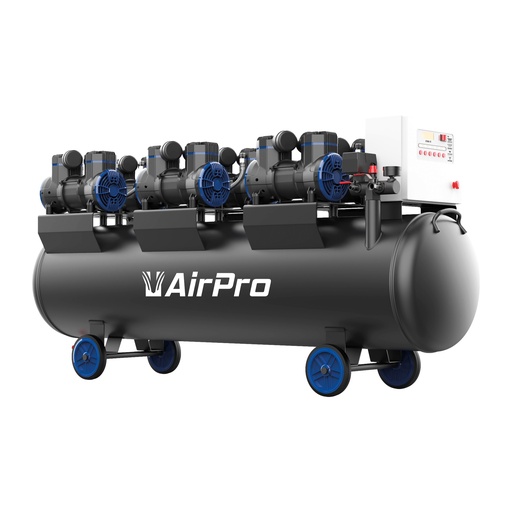 [CP90P6T280] Compressor oil free 6x2hp 280L tank