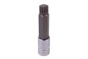 Spline socket bit external