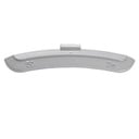 Wheel weight zinc steel rims