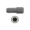Internal hexagon bits