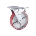 Swivel wheels with brake
