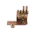 Press pins and support blocks