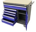 Tool trolleys empty