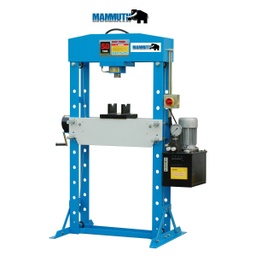 [SP50HEL] Electric shop press with hand winch 50 ton