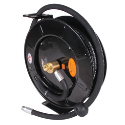 [CR10F34] Steel spring driven hose reel fuel 10m