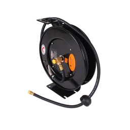 [CR10P38] Steel spring driven hose reel air/water 10m