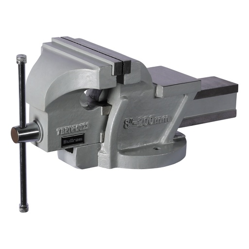 [BV200F] Bullram bench vise 200 mm with pipe jaws