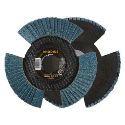 [210632] Flap disc V conical vision pro 125 x 22,23mm K60 10 pieces