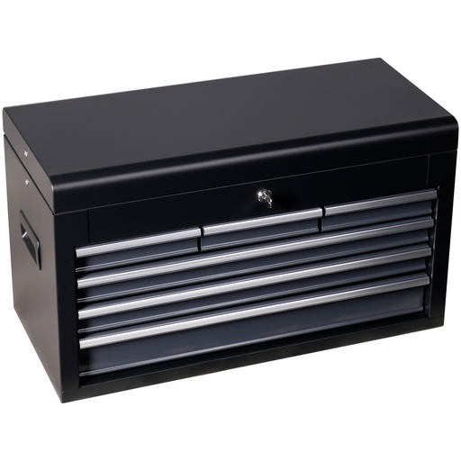 [TB65BB] Tool chest 6 drawers, top lid & central lock