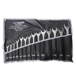 [SR14SAE] Combination wrench set inch sizes 14 pieces
