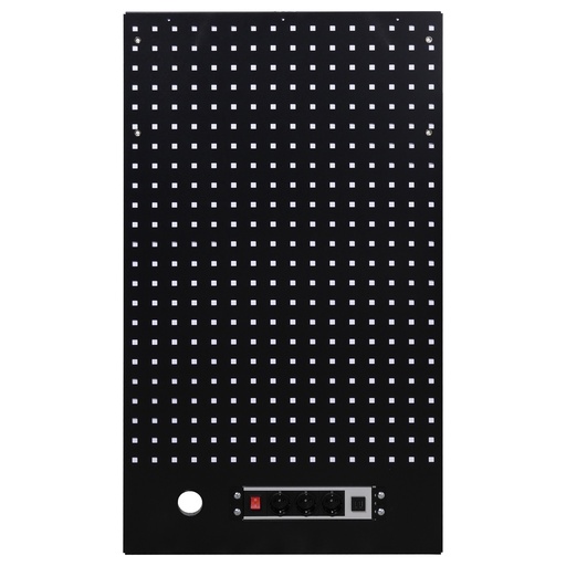 [GC10BS] Tool wall with power strip 615 x 1052mm