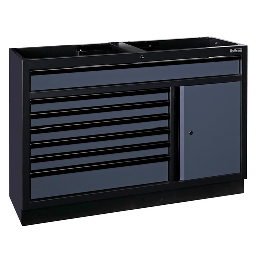 [GC13L7] Base cabinet 7 drawers and 1 door w/o worktop