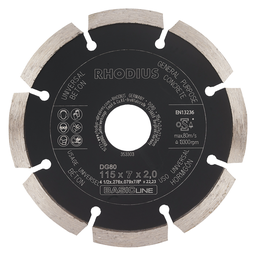 [353303] Diamond cutting disc DG80 115 x 7 x 2 x 22,23mm